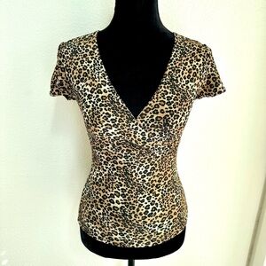 A.BYER LEOPARD TOP